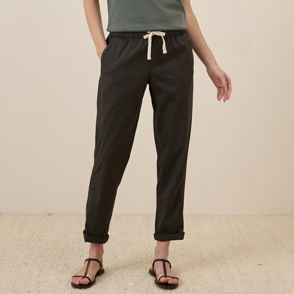 Pact Black Straight Leg Pants